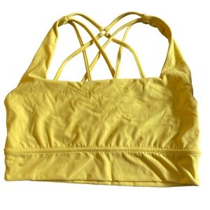 Buffbunny revolution bra in tiki yellow pre-loved size XL
